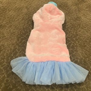 Doggie/puppy fleece jacket w/hoodie